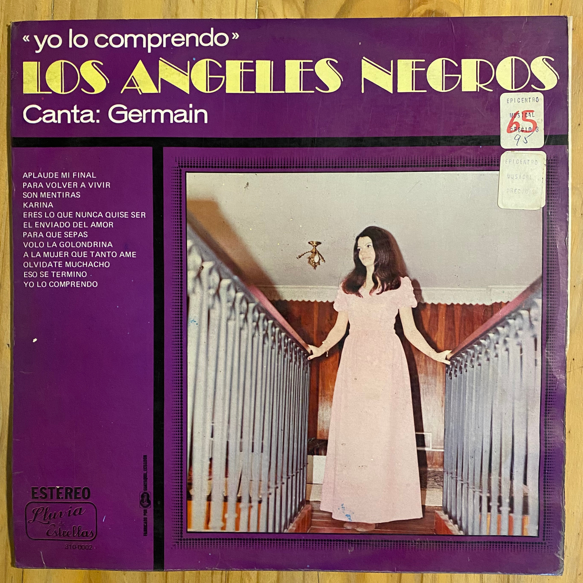 Los Ángeles Negros<br> Yo Lo Comprendo 1975 <br> Lluvia de Estrellas – 310-0002