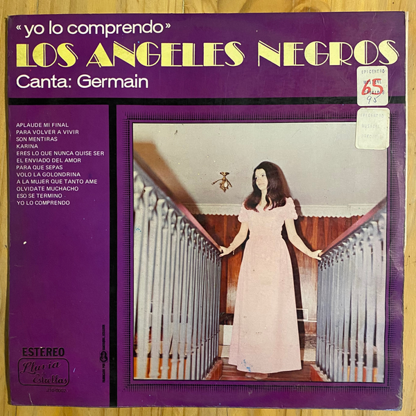 Los Ángeles Negros<br> Yo Lo Comprendo 1975 <br> Lluvia de Estrellas – 310-0002