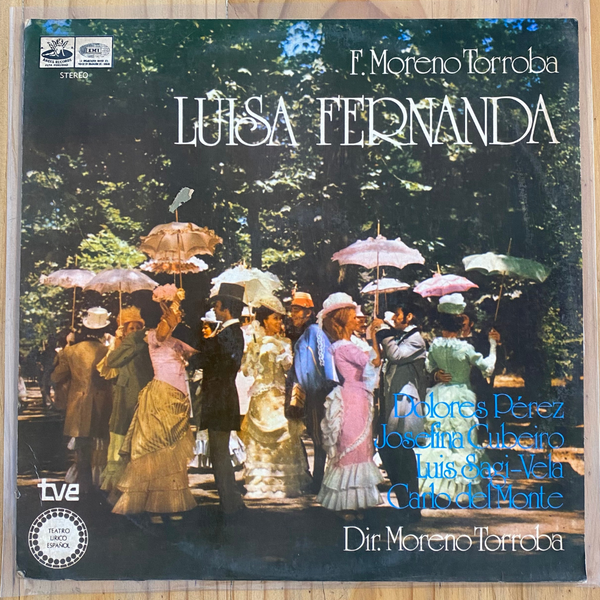 Federico Moreno Torroba<br> Luisa Fernanda 1973<br> La Voz De Su Amo – J 066-20.732