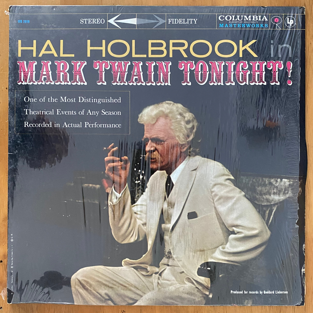 Hal Holbrook<br>Mark Twain Tonight 1970 <br>Columbia Masterworks – OS 2019