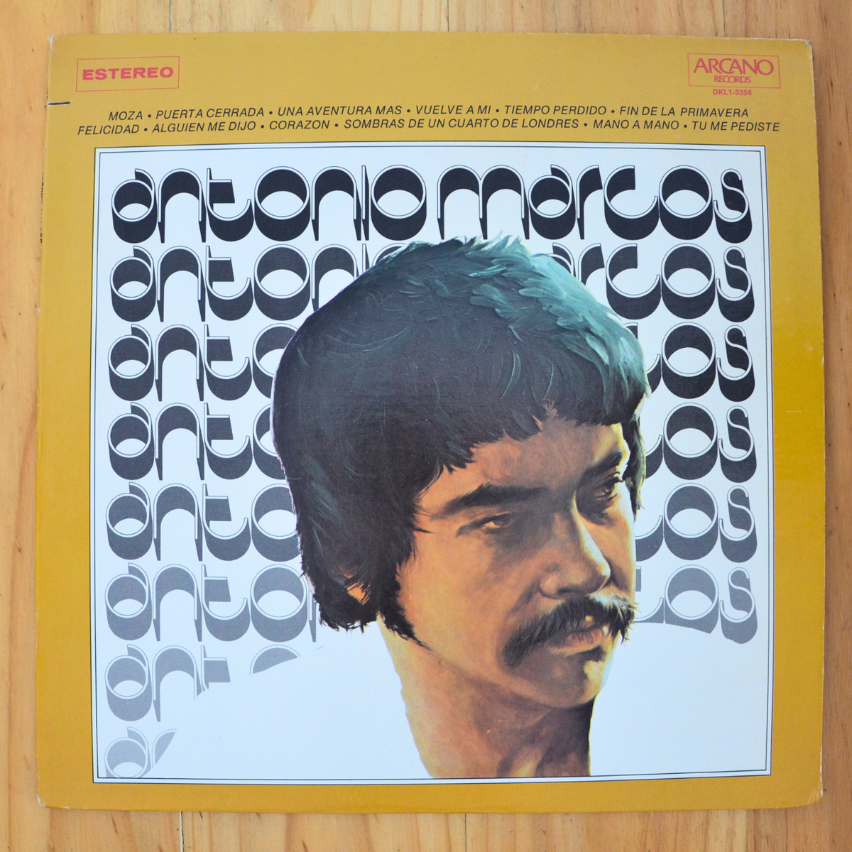 Antonio Marcos <br> Antonio Marcos 1976 <br> Arcano Records – DKL1-3354