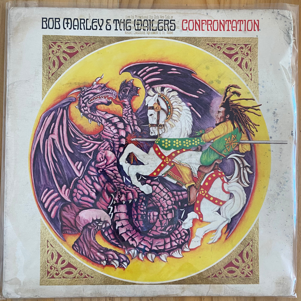 Bob Marley & The Wailers<br>Confrontation 1983 <br>Island Records – 90085-1