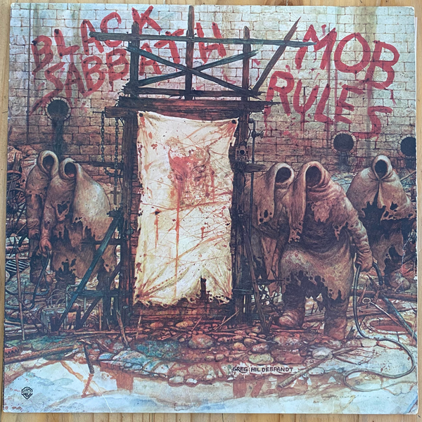 Black Sabbath<br> Mob Rules 1981<br> Warner Bros. Records – BSK 3605