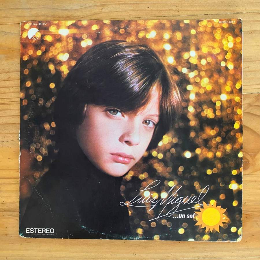 Luis Miguel<br> ...Un Sol 1982<br> EMI – SLEMN-1054
