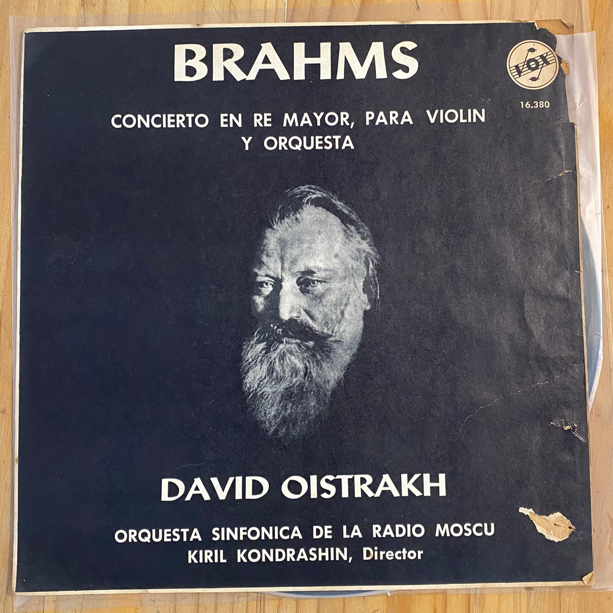 Brahms / Bach<br> Concierto Para Violín Y Orquesta / Concierto Para Dos Violines Y Orquesta<br> Vox – 16.380
