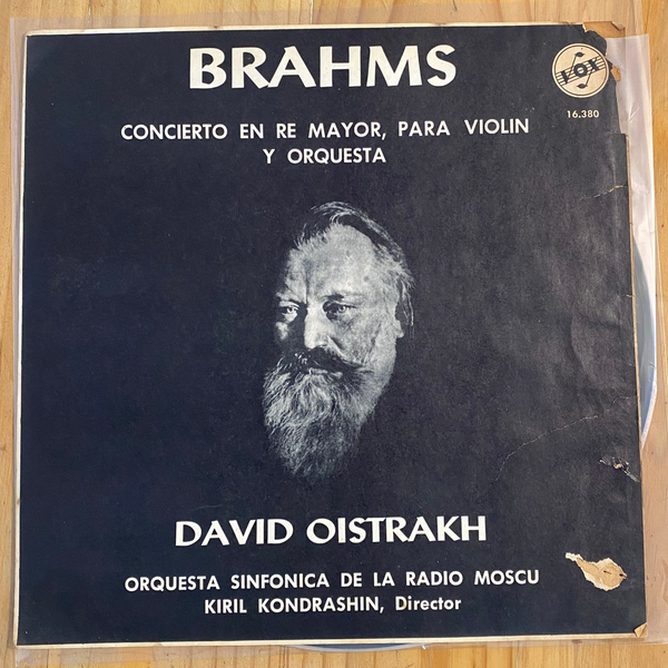 Brahms / Bach<br> Concierto Para Violín Y Orquesta / Concierto Para Dos Violines Y Orquesta<br> Vox – 16.380