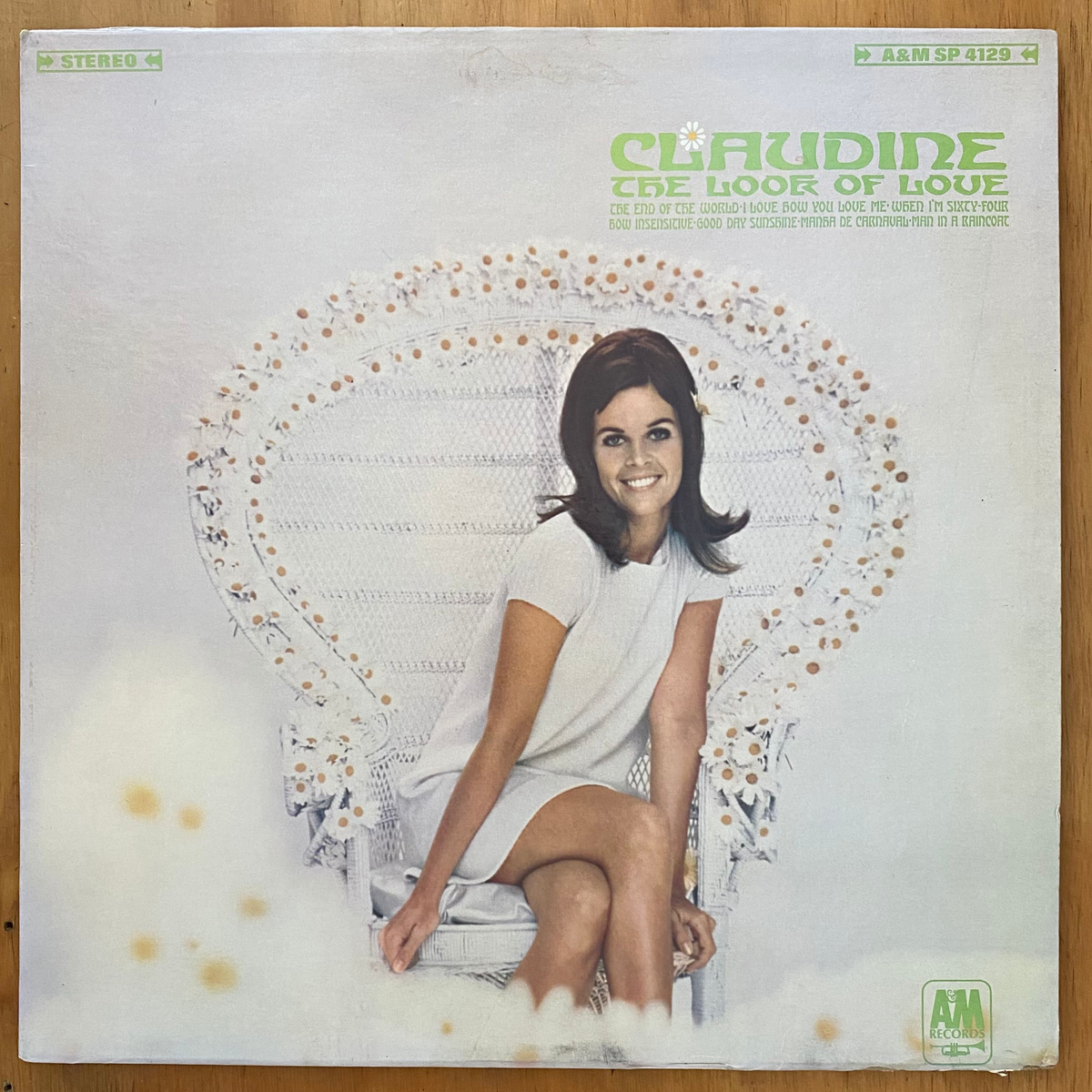 Claudine Longet<br>The Look Of Love 1967<br>A&M Records – SP 4129