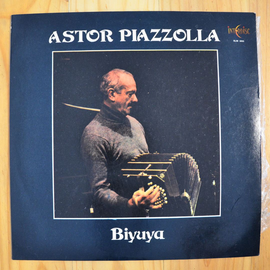 Astor Piazzolla <br> Biyuya 1980 <br> Interdisc – SLIN 3055