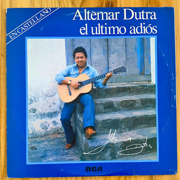 Altemar Dutra <br> El Último Adiós  1984 <br> RCA Victor – 103.0616