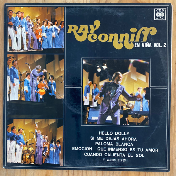 Ray Conniff<br> En Viña Vol. 2 1977 <br> CBS – 15289