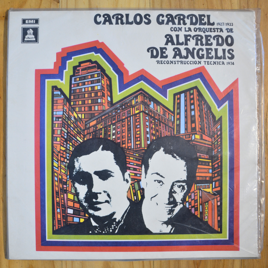 Carlos Gardel Con La Orquesta De Alfredo De Angelis <br> Carlos Gardel Con La Orquesta De Alfredo De Angelis 1974 <br> Odeon – SLDC-36869