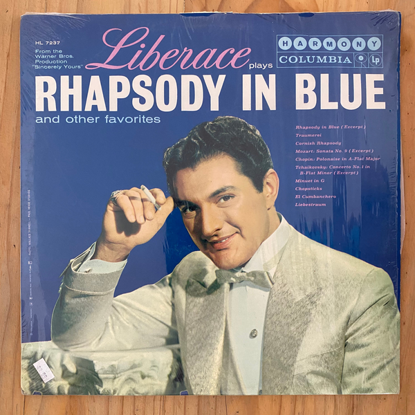 Liberace<br>Plays Rhapsody In Blue And Other Favorites<br>Harmony – HL 7237