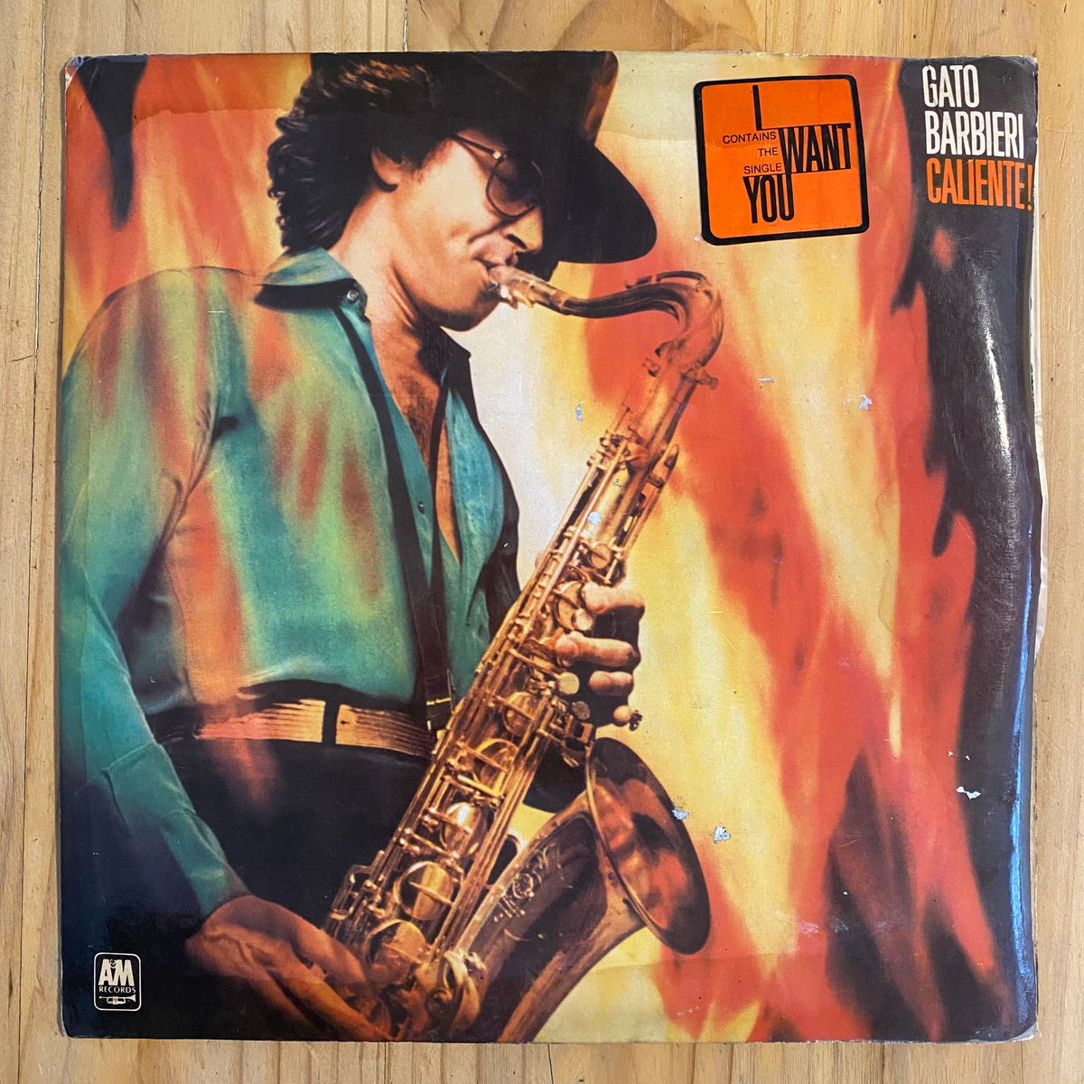 Gato Barbieri<br>Caliente! 1976 <br>A&M Records – 8357