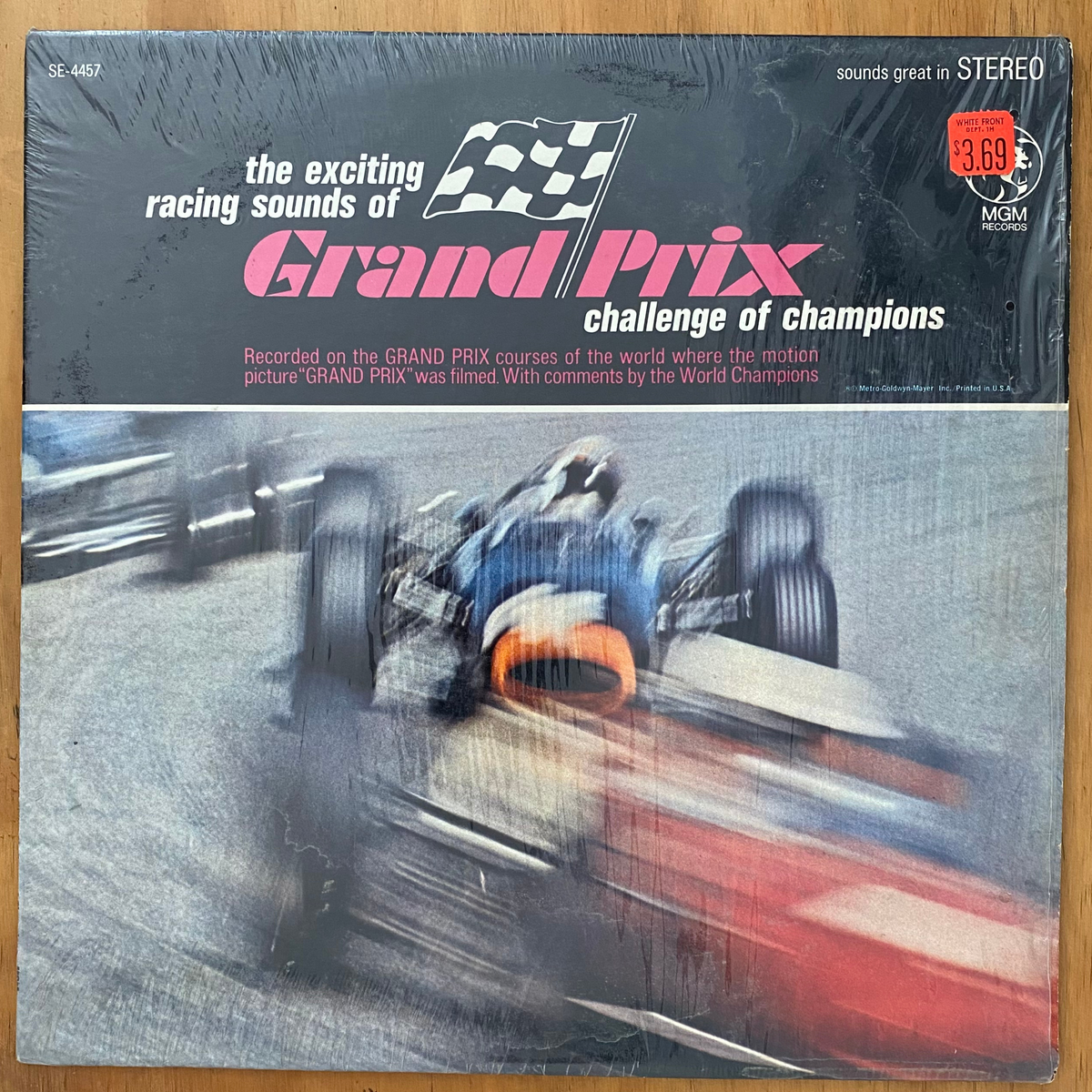 No Artist<br>The Exciting Racing Sounds Of Grand Prix 1967 <br>MGM Records – SE-4457