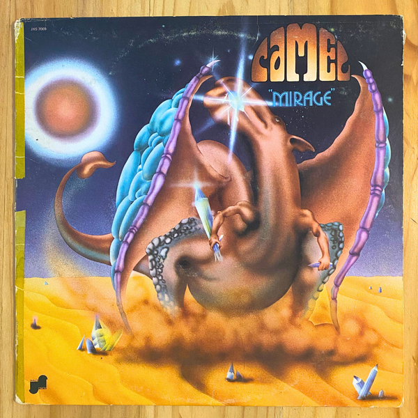 Camel <br> Mirage 1974 <br> Janus Records – JXS 7009