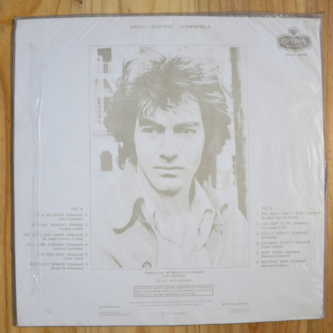 Neil Diamond <br> Gold Diamond 1974 <br> London Records – (S)LLC-3865