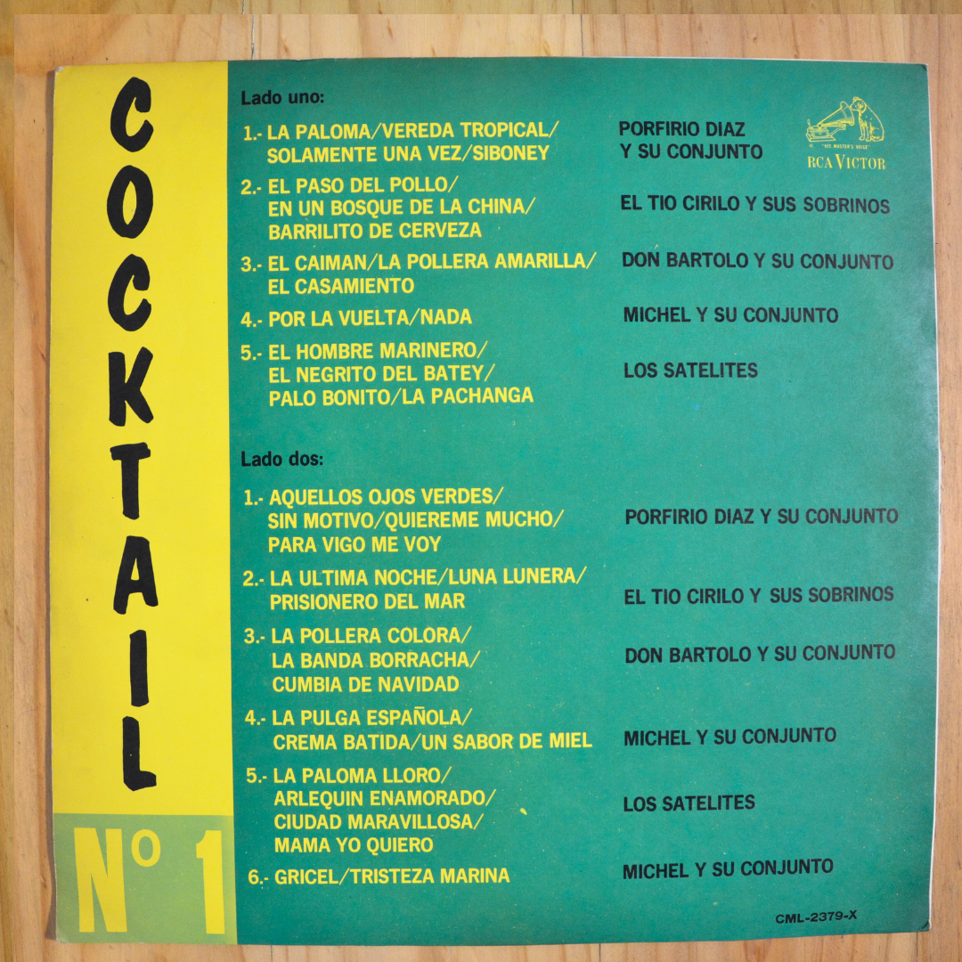 Various <br> Cocktail N° 1 1966 <br> RCA Victor – CML-2379-X