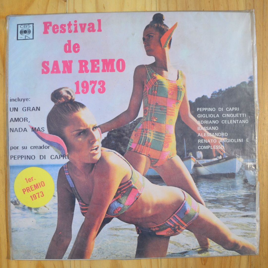 Various <br> Festival De San Remo 1973 <br> CBS – (S) LPC-37082