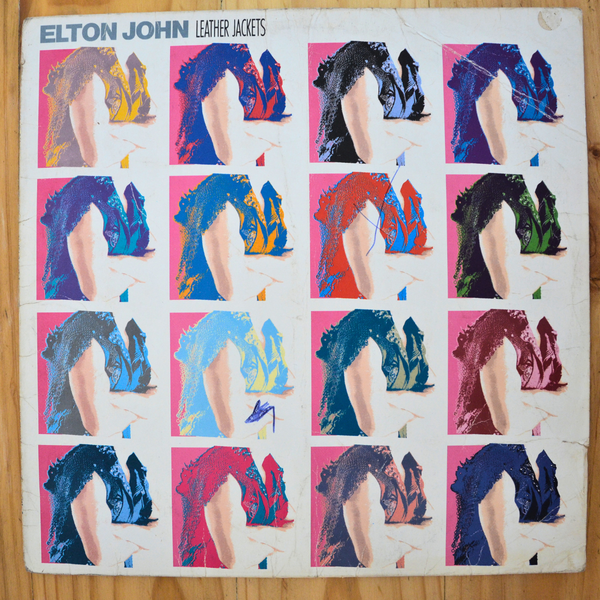 Elton John <br> Leather Jackets 1986 <br> The Rocket Record Company – 830487-1