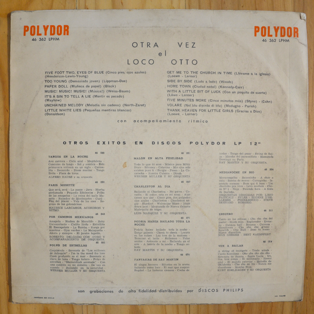 Crazy Otto <br> More Crazy Otto <br> Polydor – 46362