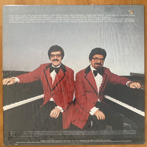 Ferrante & Teicher<br> Supermen 1979 <br> United Artists Records – UA-LA941-H