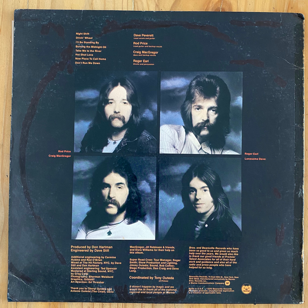 Foghat<br> Night Shift 1976<br> Bearsville – BR 6962
