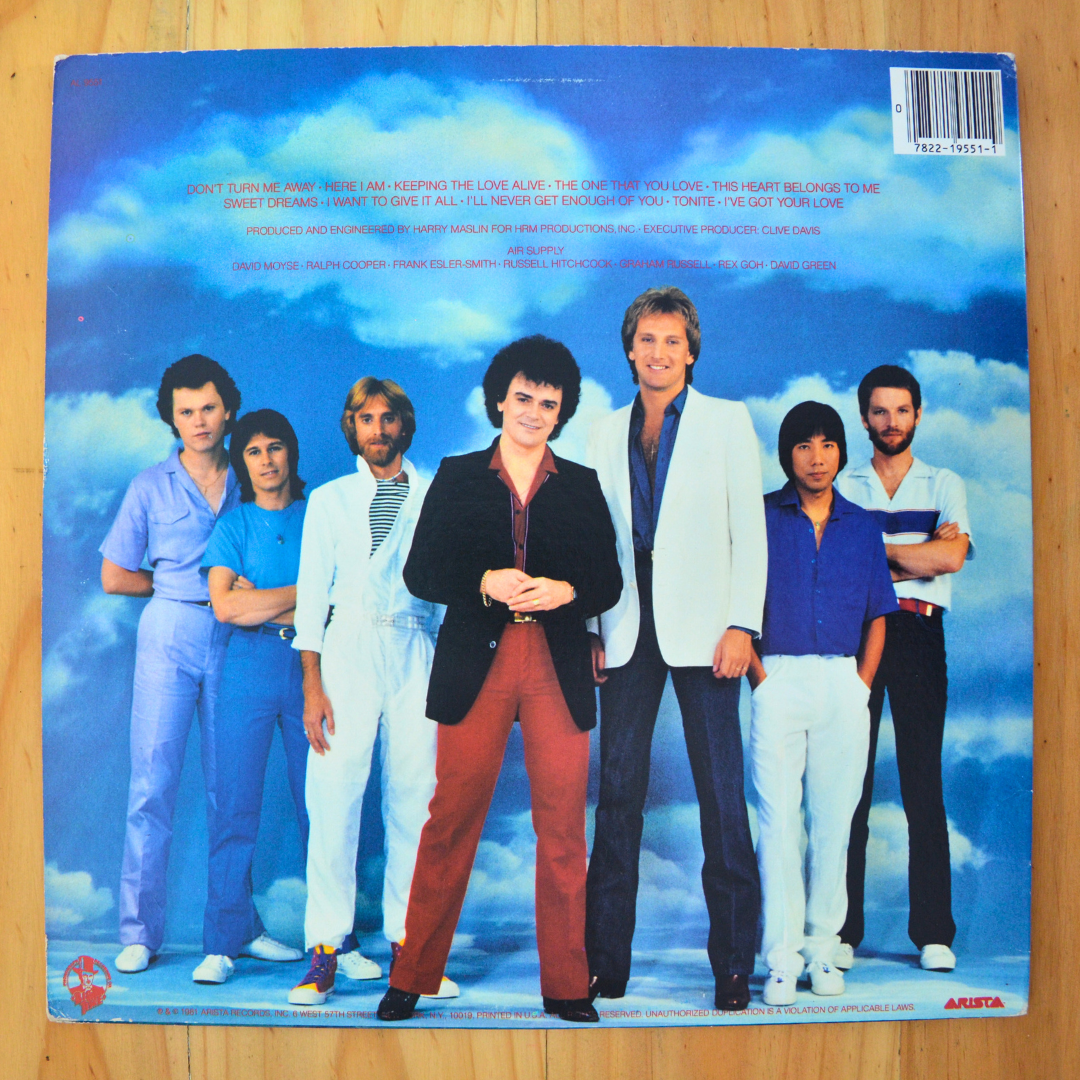 Air Supply <br> The One That You Love 1981 <br> Arista – AL 9551