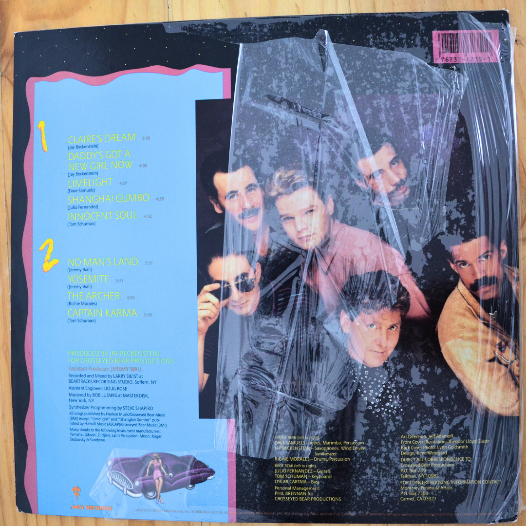 Spyro Gyra <br> Rites Of Summer 1988 <br> MCA Records – MCA-6235