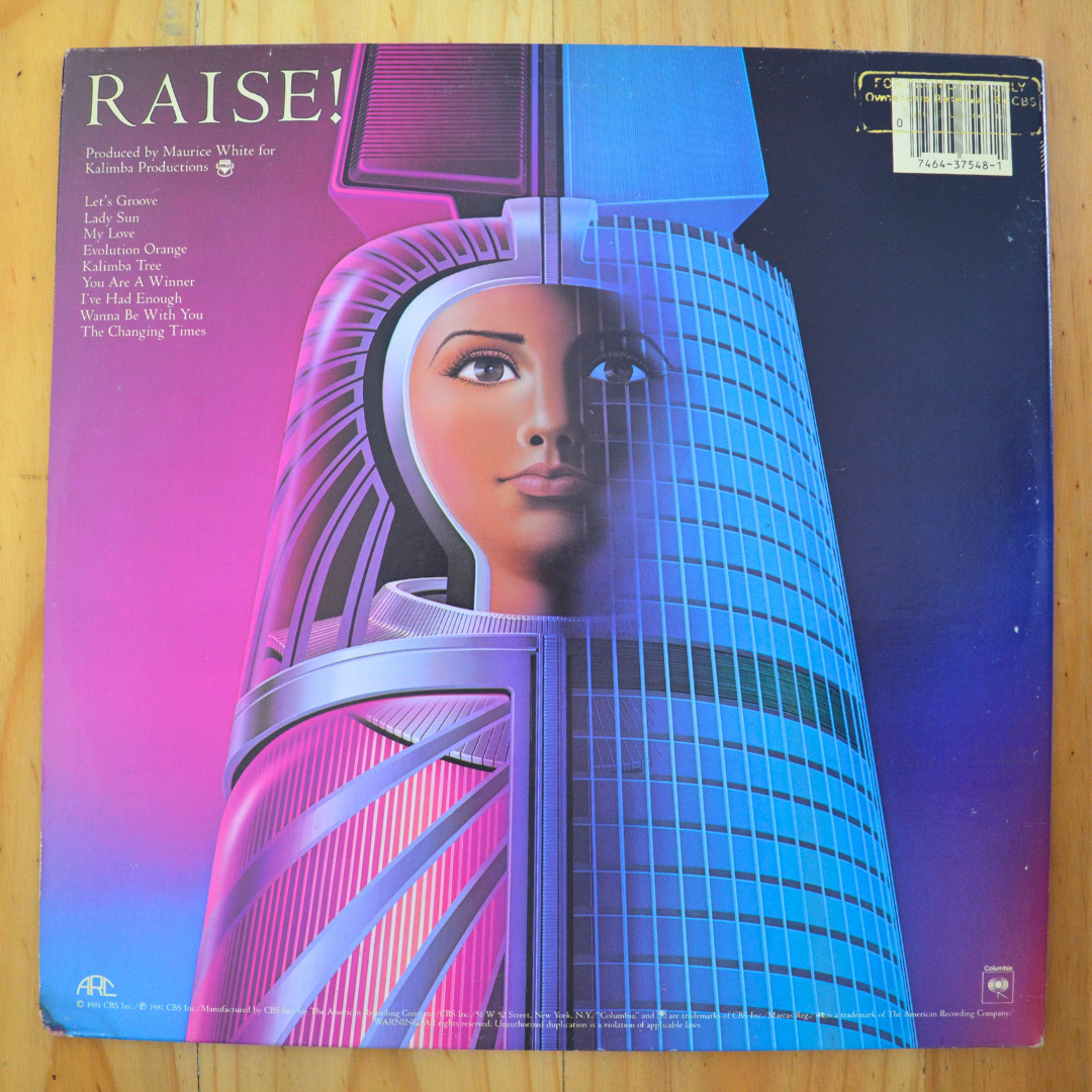 Earth, wind & Fire <br> Raise! 1981 <br> ARC - TC 37548