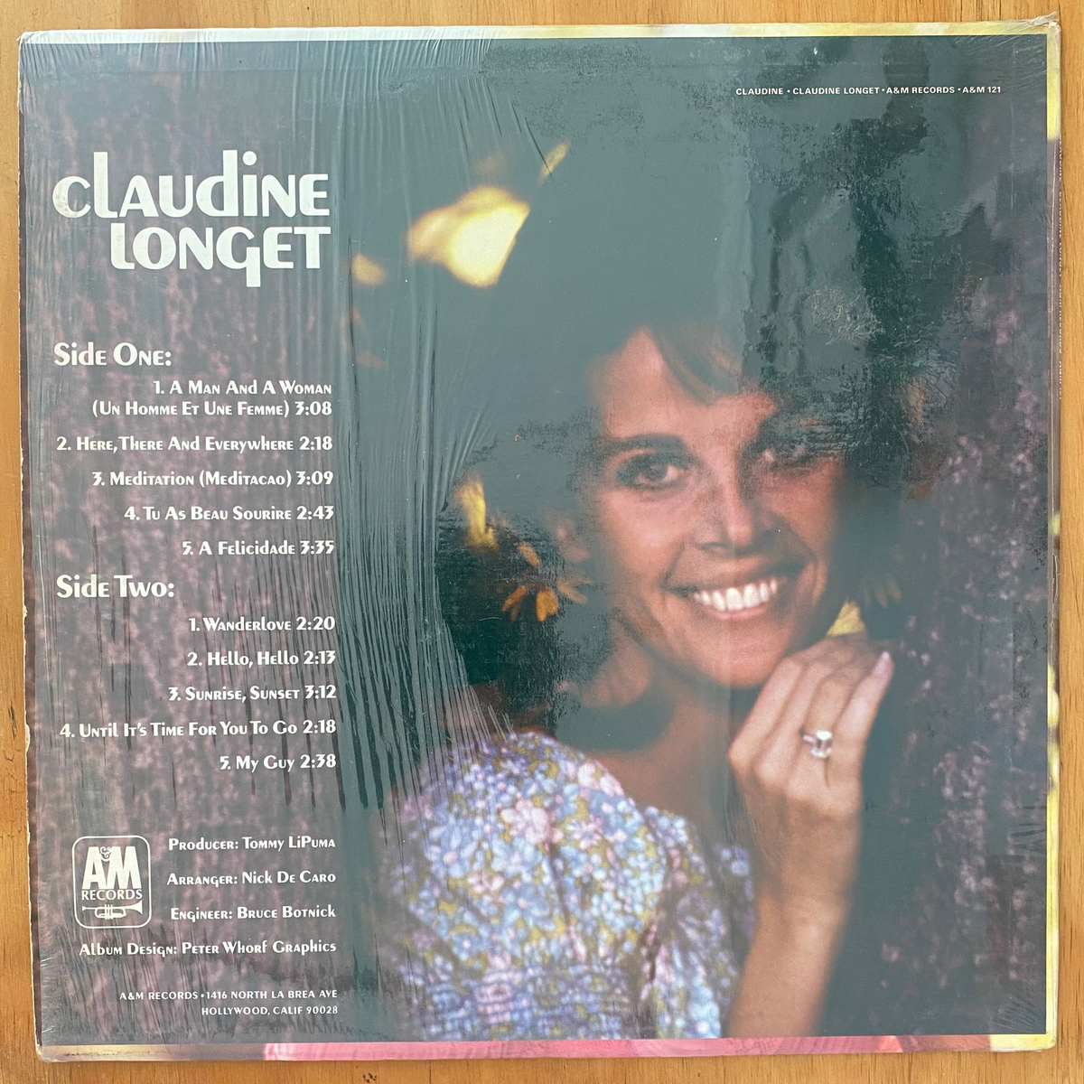 Claudine Longet<br>Claudine<br>A&M Records – SP 4121