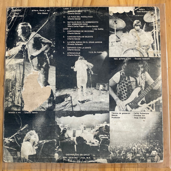 Sui Generis<br> Adiós Sui Géneris 1978<br> Quatro – NLP-MIC-5041