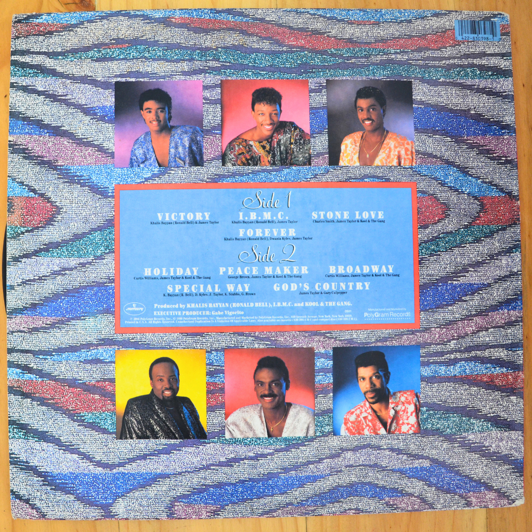 Kool & The Gang <br> Forever 1986 <br> Mercury – 422 830-398-1 M-1