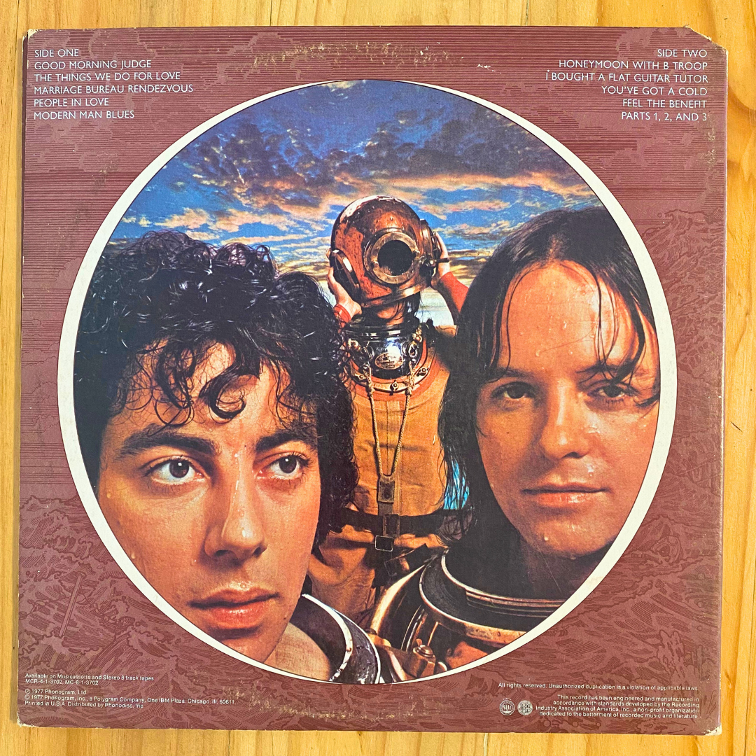 10cc <br> Deceptive Bends 1977 <br> Mercury – SRM-1-3702