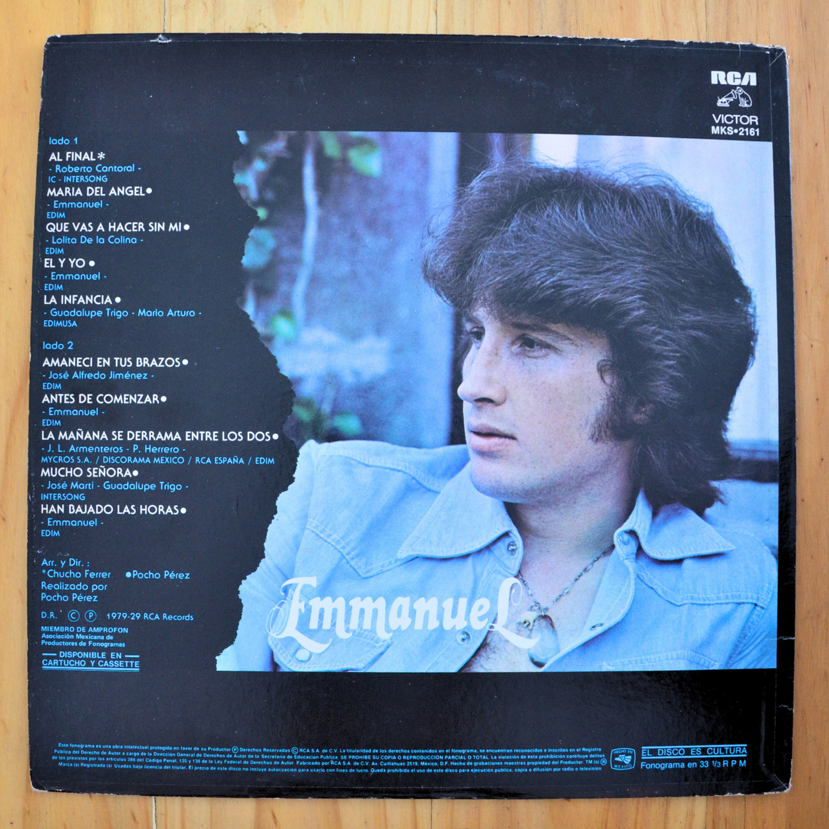 Emmanuel <br> Al Final... 1979 <br>  RCA Victor – MKS-2161