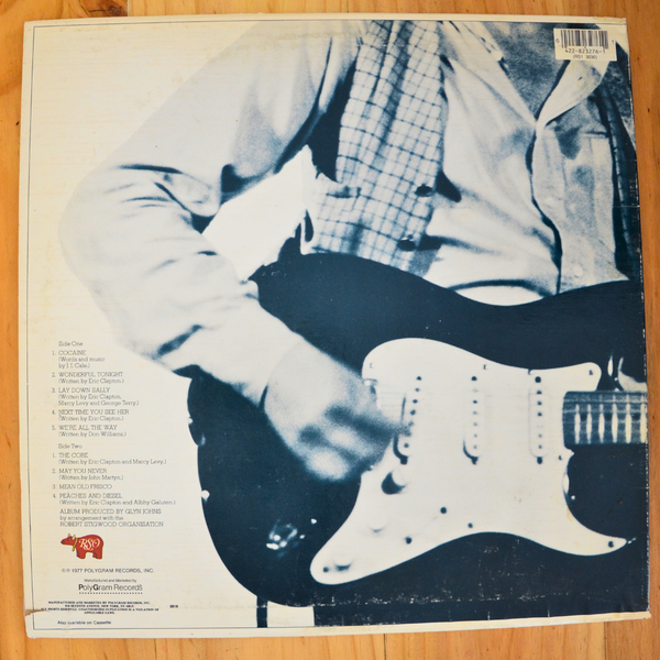 Eric Clapton <br> Slowhand 1977 <br> RSO – 422-823 276-1