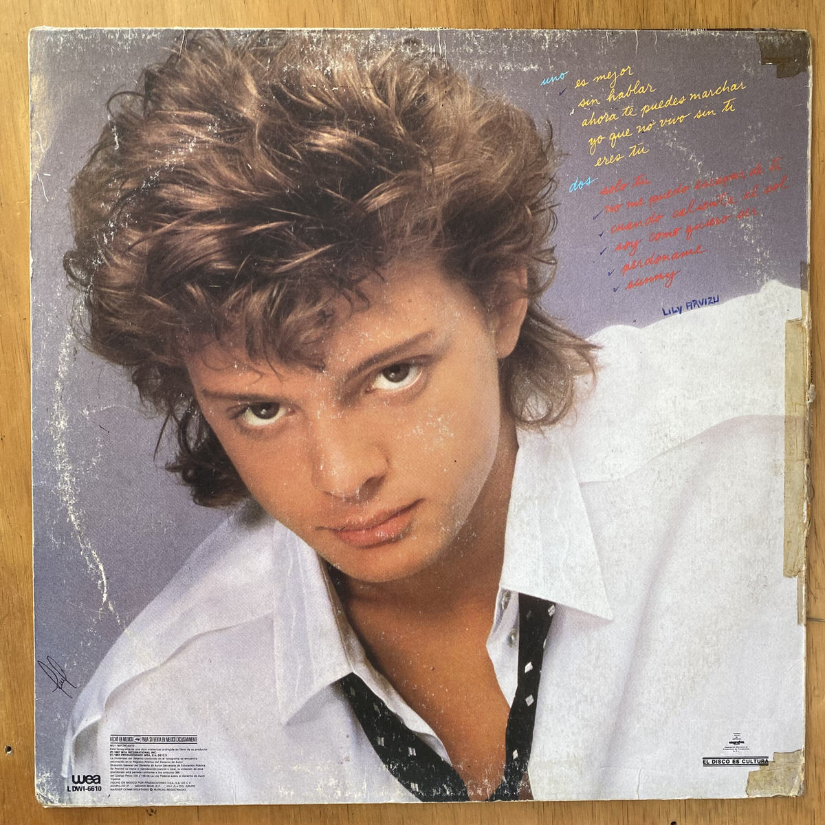 Luis Miguel<br> Soy Como Quiero Ser<br> WEA – LWI-6610