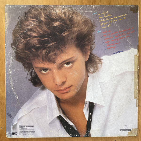 Luis Miguel<br> Soy Como Quiero Ser<br> WEA – LWI-6610