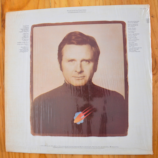 Stan Getz <br> Captain Marvel 1975 <br> Columbia – KC 32706