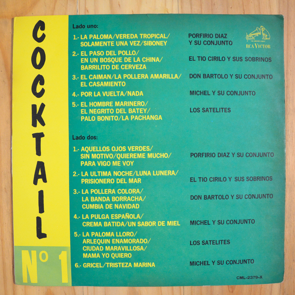 Various <br> Cocktail N° 1 1966 <br> RCA Victor – CML-2379-X