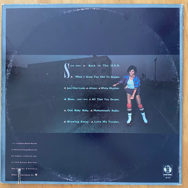 Linda Ronstadt<br>Living In The USA 1978 <br>Asylum Records – 6E-155