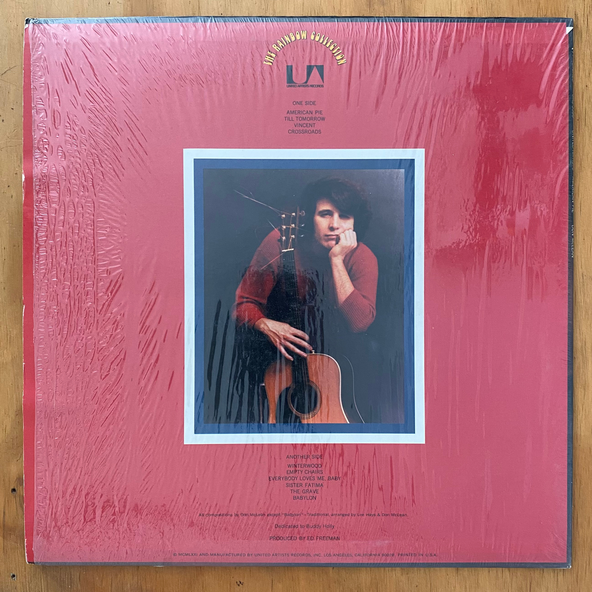 Don McLean<br>American Pie<br>United Artists Records – UAS-5535