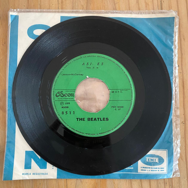 The Beatles<br>Boleto Para Viajar = Ticket To Ride 1965 <br>Odeon – MSOD 8511