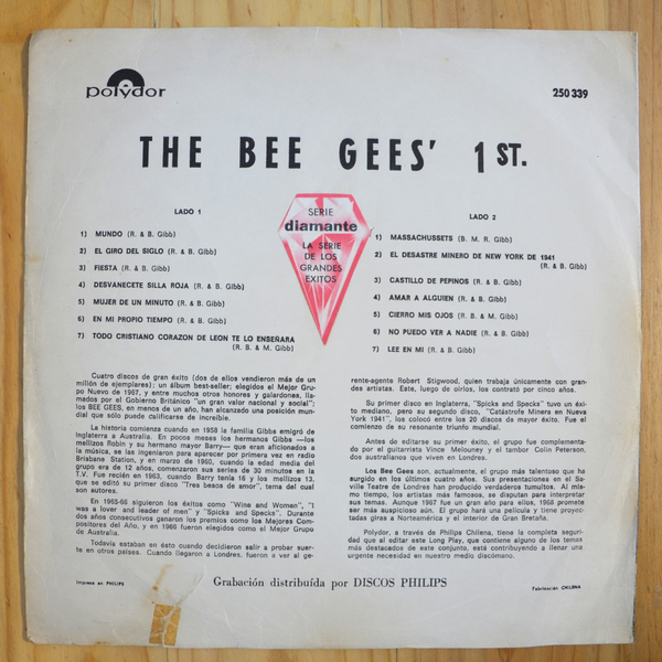 Bee Gees <br> Bee Gees 1st <br> Polydor – 20339