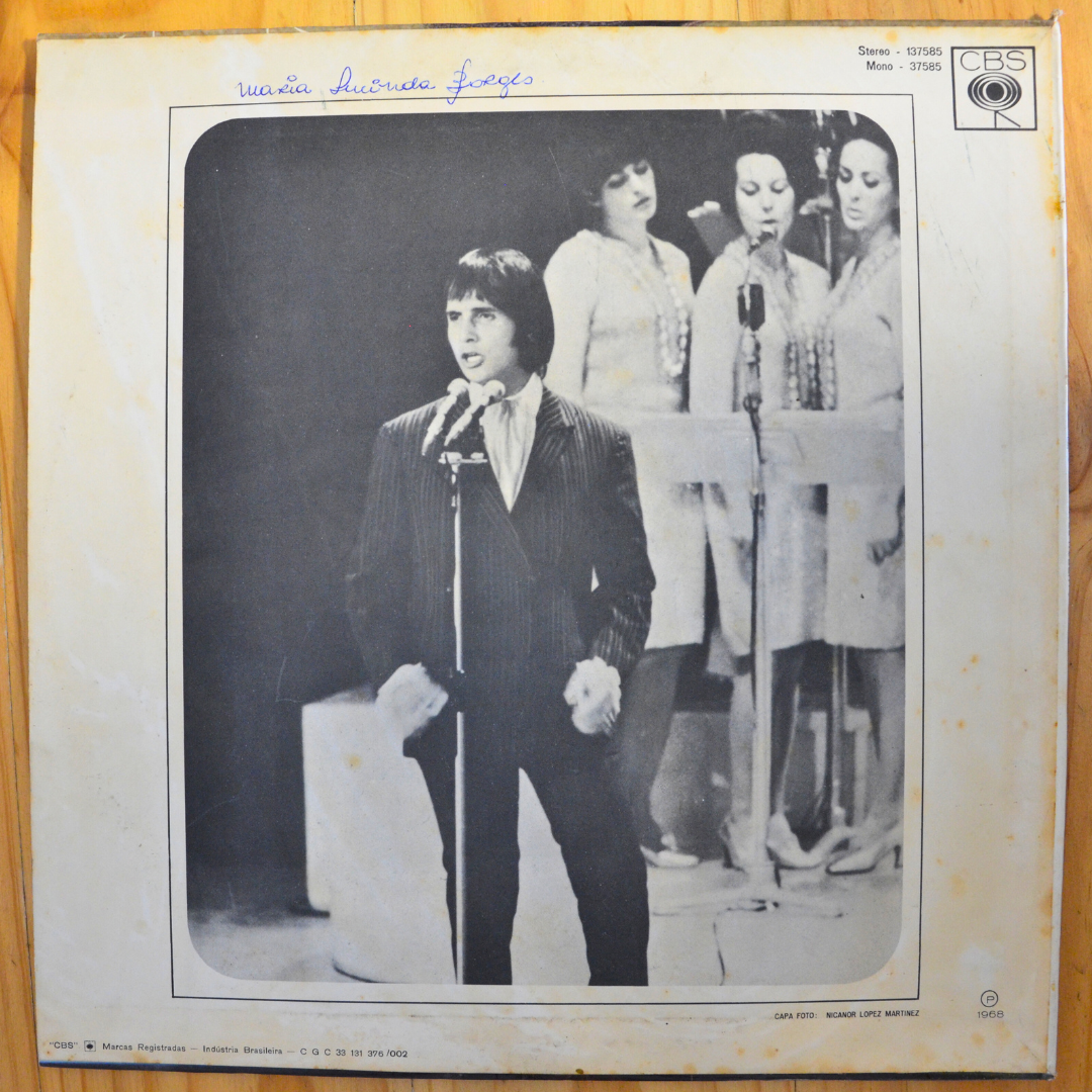 Roberto Carlos <br> O Inimitável 1968 <br> CBS – 37585