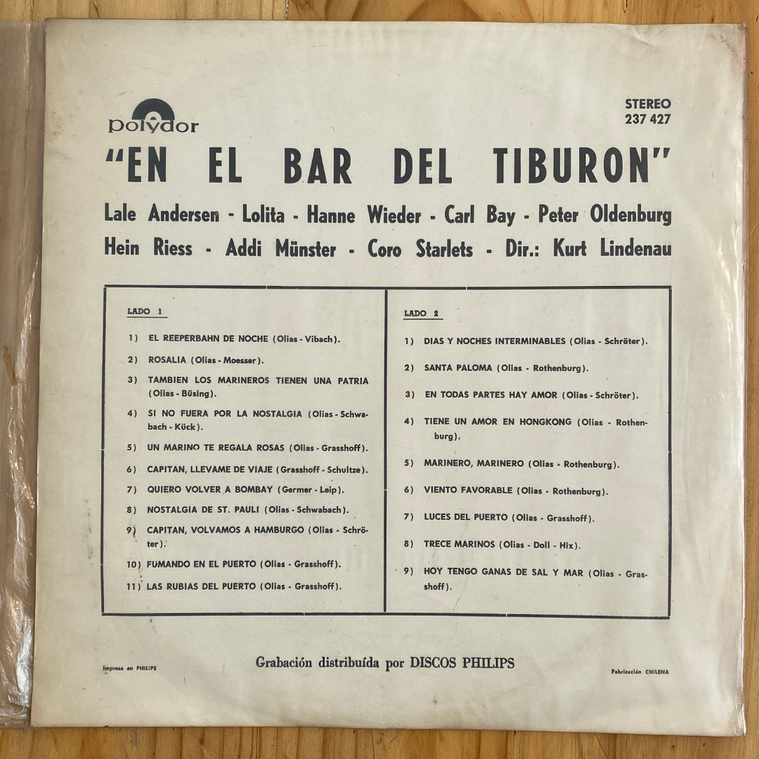 Various <br> En El Bar del Tiburon <br> Polydor – 237 427