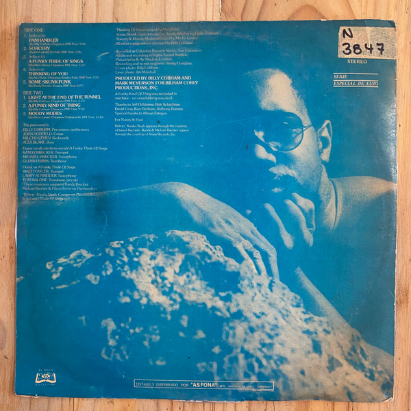 Billy Cobham<br>A Funky Thide Of Sings 1975 <br>Atlantic – SD 18149