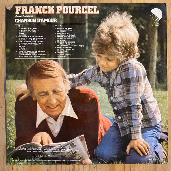 Franck Pourcel<br> Chanson D’Amour<br> EMI – 5170