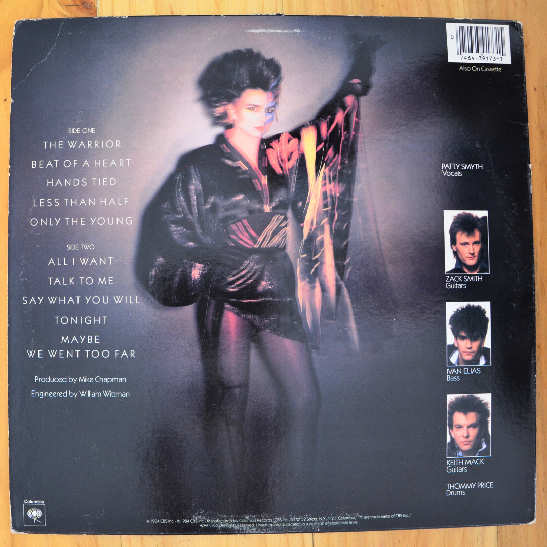 Scandal Featuring Patty Smyth <br> Warrior 1984 <br> Columbia – FC 39173