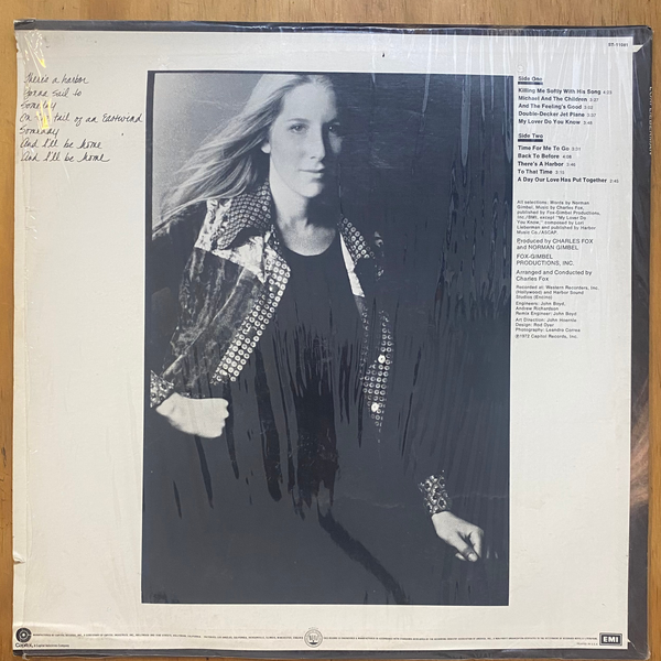 Lori Lieberman<br> Lori Lieberman 1972 <br> Capitol Records – ST-11081