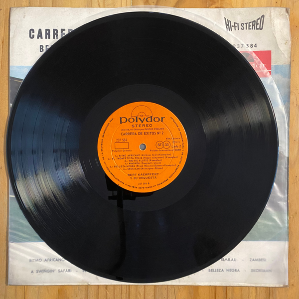 Bert Kaempfert Y Su Orquesta<br>Carrera De Exitos N.° 2 1976 <br>Polydor – LPHM-46384